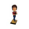 Lady Bobble Head Bowler 