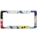 License Plate Bowling Frame