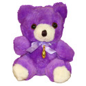 Purple Bear with Goldtone Bowling pin