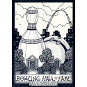 Bowling Hall of Fame Comic Postcard