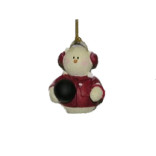 Snowberry Bowler Christmas Ornament