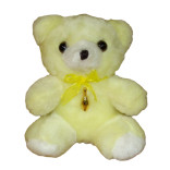 Yellow Bear with Goldtone Bowling pin
