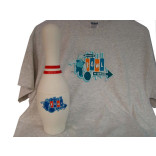 Bowling Pin with Simpson T-shirt 