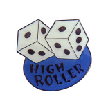 High Roller Dice Lapel Pin