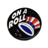 On a Roll Lapel Pin