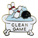 Clean Game Lapel Pin 