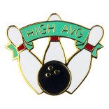 "High Average" Bowling Lapel Pin 